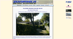 Desktop Screenshot of haddorfersee.de